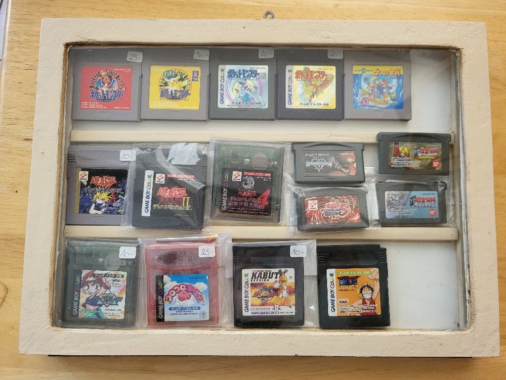 Lot de jeux Game Boy / Game Boy Advance japonais (imports), Enlèvement, Utilisé