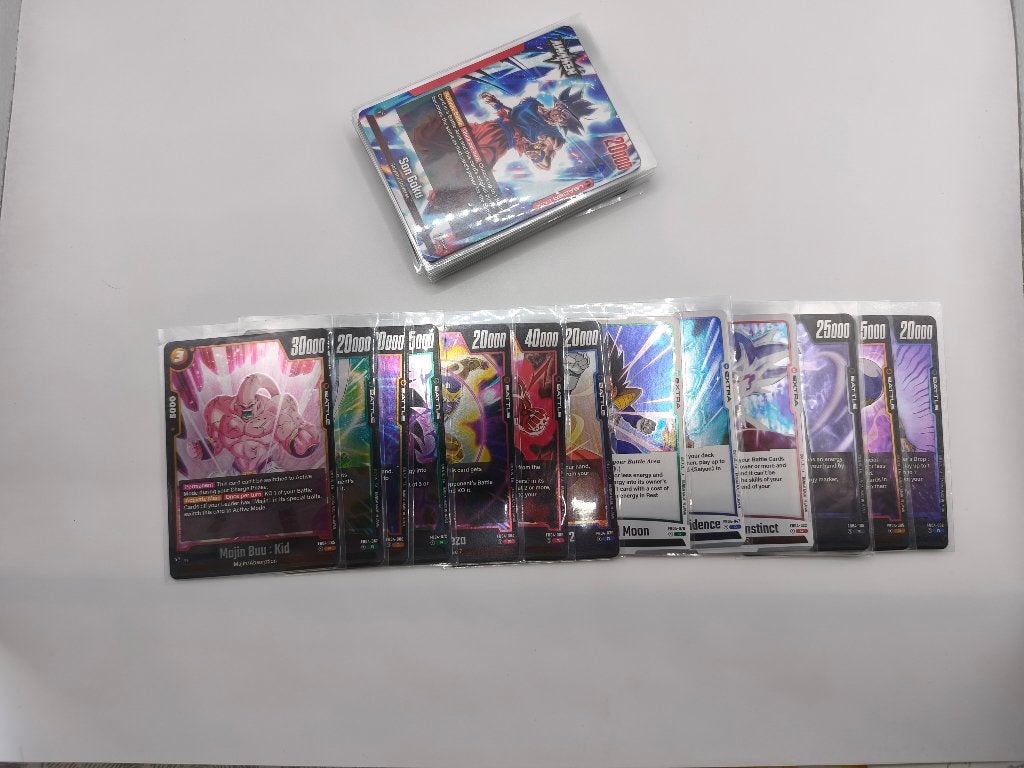 Je vends un lot de 50 cartes Dragon Ball Super  FB04, Collections, Cartes à jouer, Jokers & Jeux des sept familles, Neuf, Carte(s) à jouer
