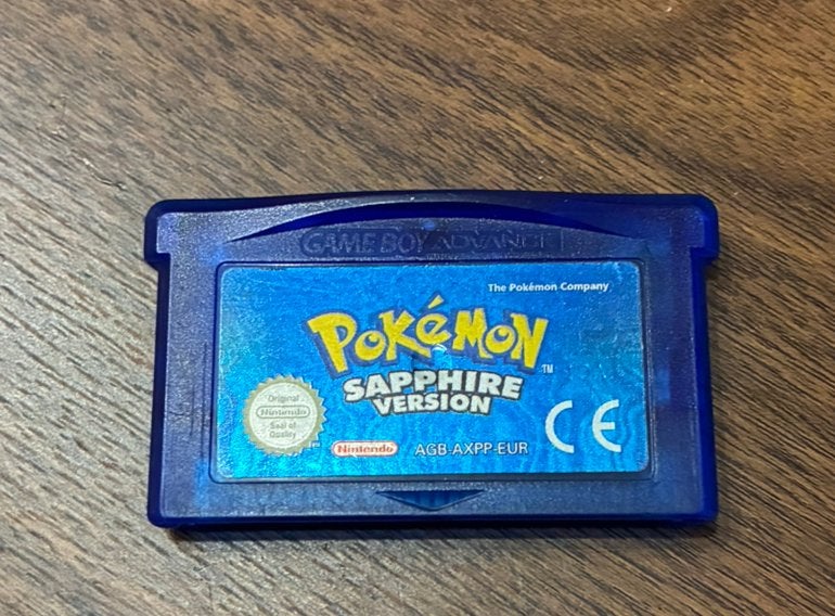 pokémon saphire gba, Consoles de jeu & Jeux vidéo, Enlèvement ou Envoi, Comme neuf