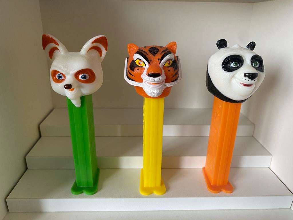 PEZ kung fu panda, Ophalen of Verzenden, Zo goed als nieuw