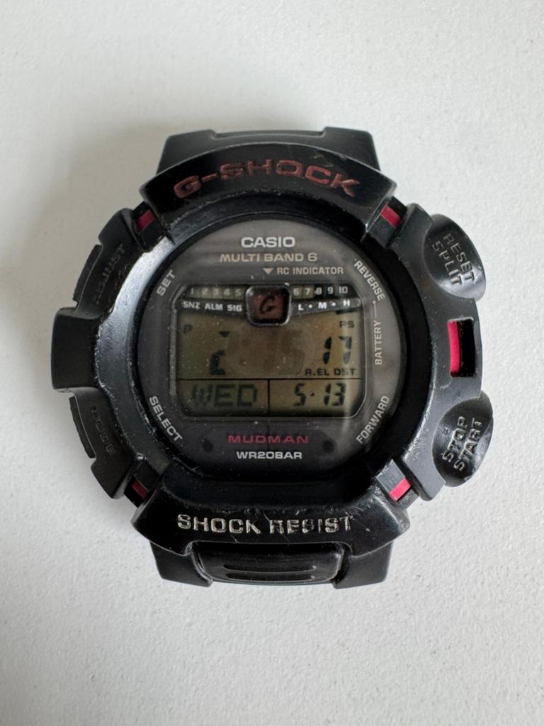 Casio G-Shock GW-9010 Mudman Module 3150 Stuks/Restauratie, Gebruikt, Polshorloge, Overige materialen, Ophalen of Verzenden