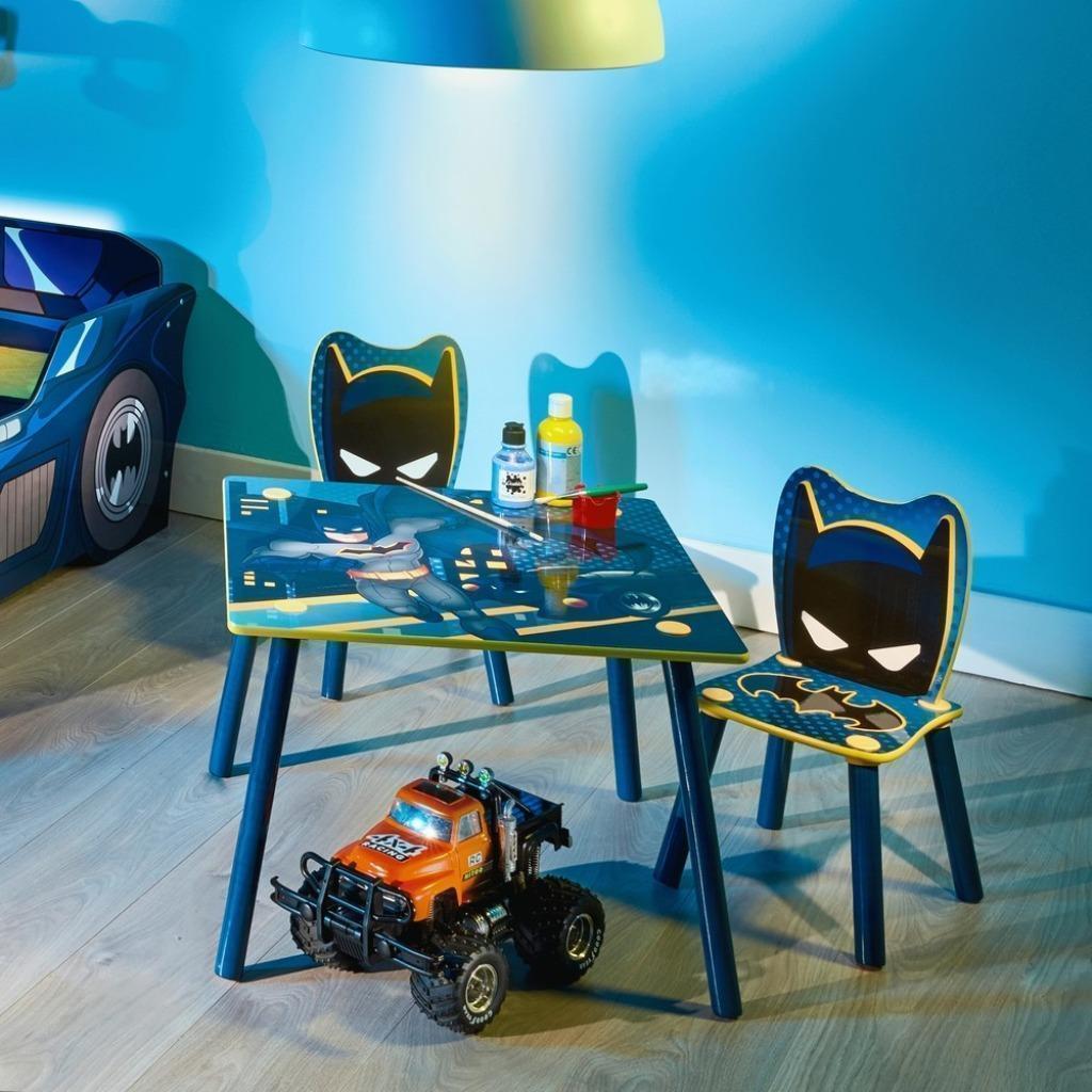 Batman Tafel met 2 Stoelen - VAN 89 VOOR 69!, Kinderen en Baby's, Kinderkamer | Tafels en Stoelen, Ophalen of Verzenden, Nieuw