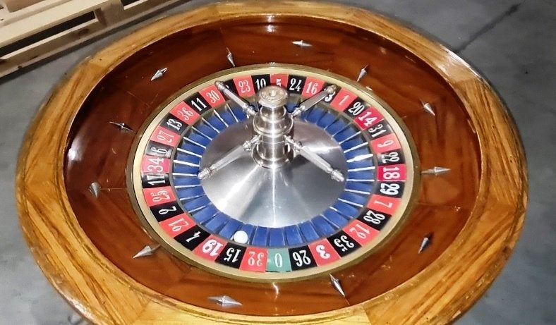 Roulette de casino Jost & Cie. Machine a sous , jeu de café., Collections, Enlèvement, Utilisé