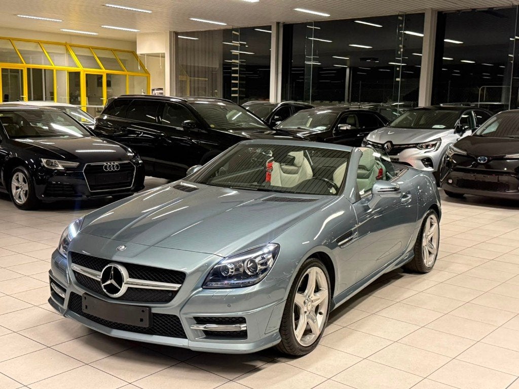 Mercedes-benz SLK 200 Pack-AMG Cabrio 1.8i Essence, Autos, Euro 5, Achat, Noir, SLK
