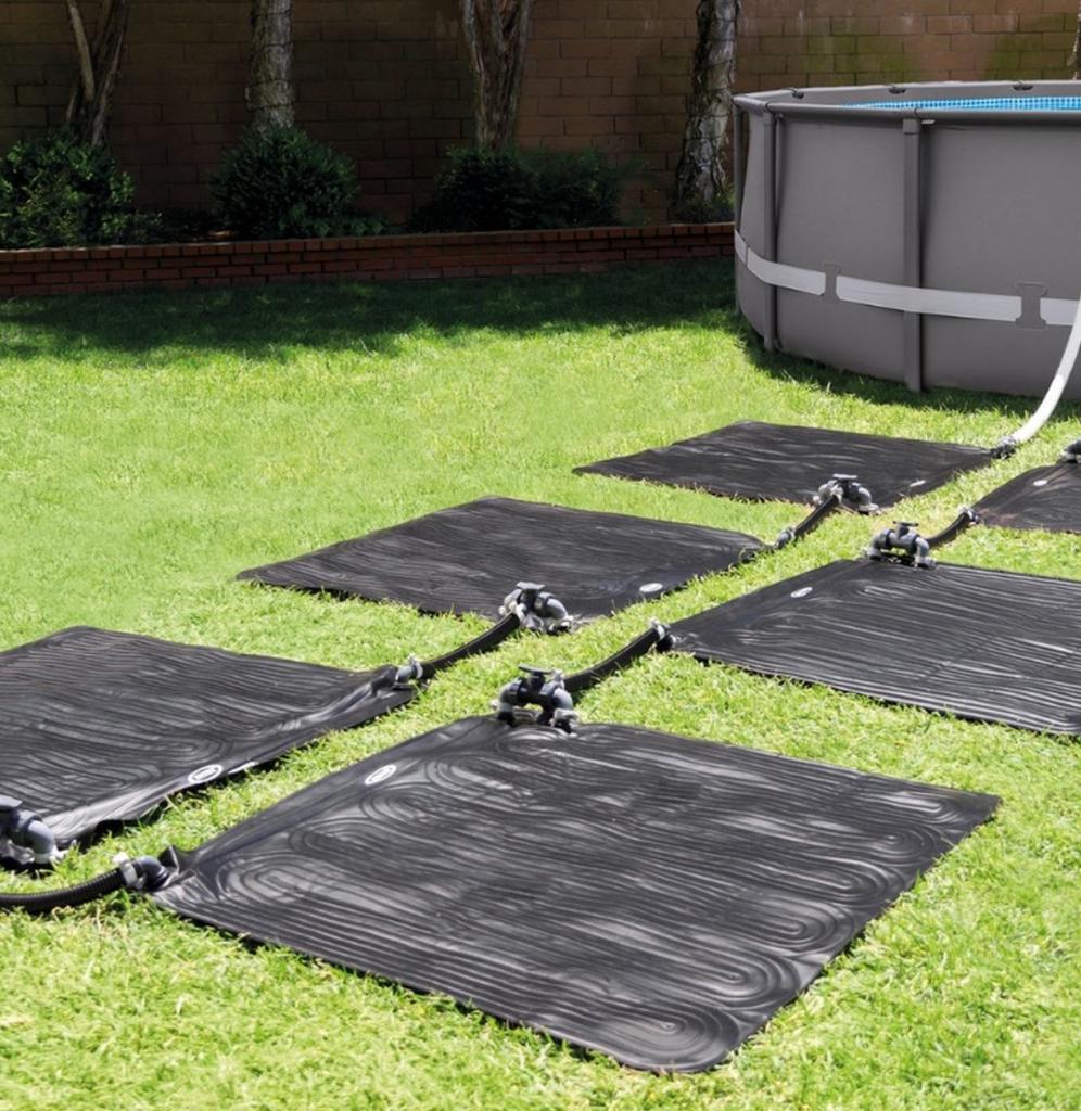 Zwembadverwarming Solarmatten 6 stuks te koop, Tuin en Terras, Zwembad-toebehoren, Ophalen, Zo goed als nieuw