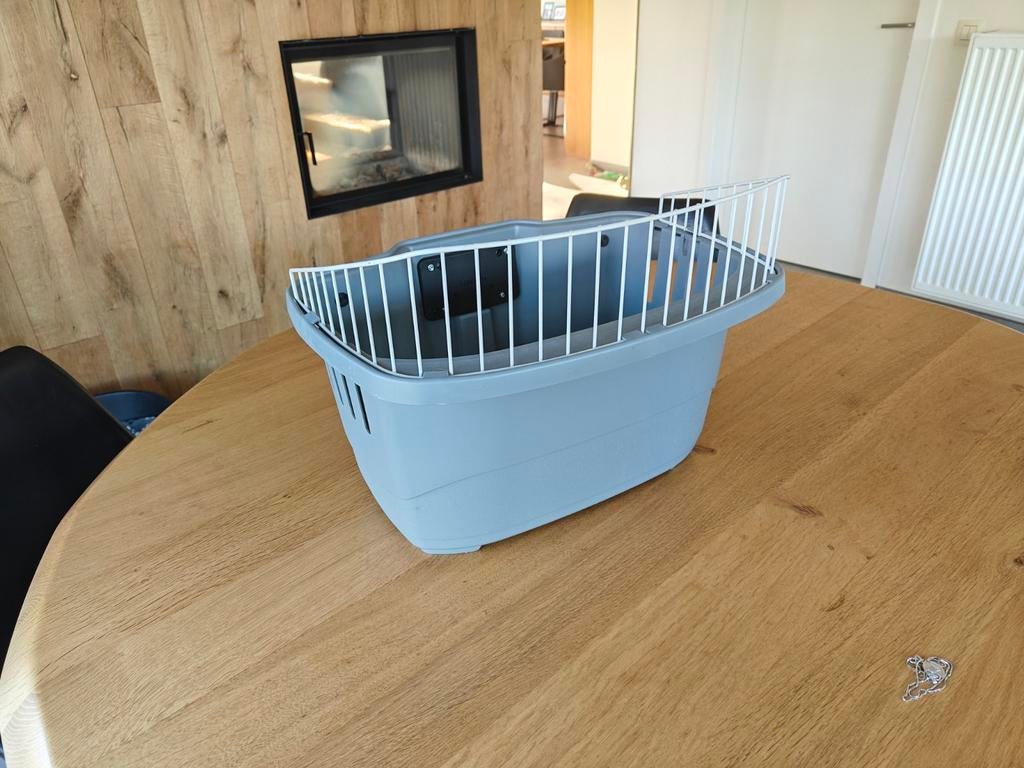 Fietsmand hond, Ophalen, Fietsmand