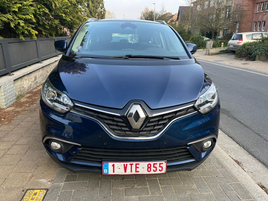 Renault Grand Scenic Grand Scenic 1.5 dCi Limited 7pl. EDC, Auto's, 4 cilinders, Blauw, Leder, Diesel