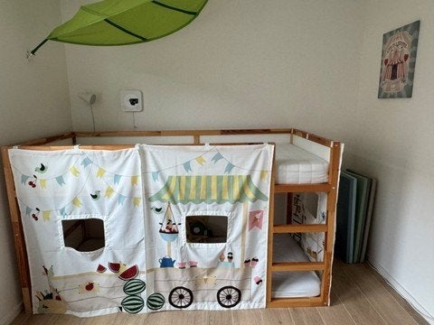 Lit pour enfant réversible « KURA » d'Ikea, Enfants & Bébés, Chambre d'enfant | Lits, Lit mezzanine ou Lit superposé, Enlèvement