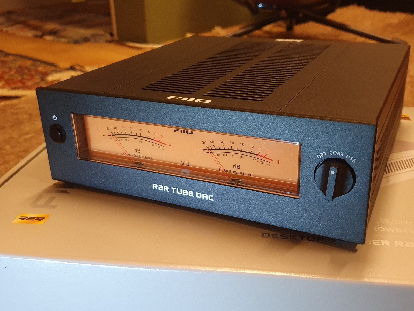 FiiO Warmer R2R dac Upgraded met NOS Philips e88c SQ, Enlèvement