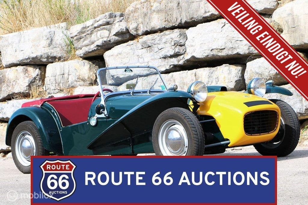 Lotus Seven S2 | 1962 | Route 66 Auctions, Autos, Achat, Entreprise, Boîte manuelle, Autre carrosserie