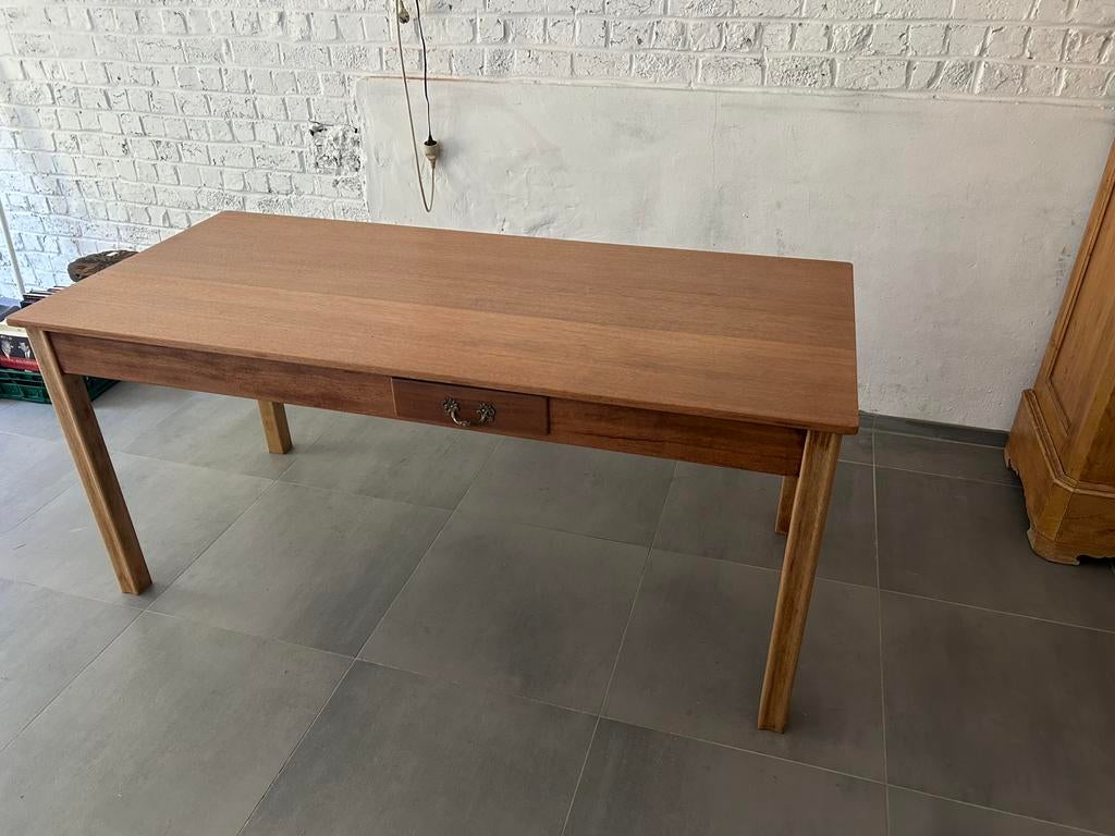 Belle table à manger ancienne en bois, Enlèvement, Comme neuf