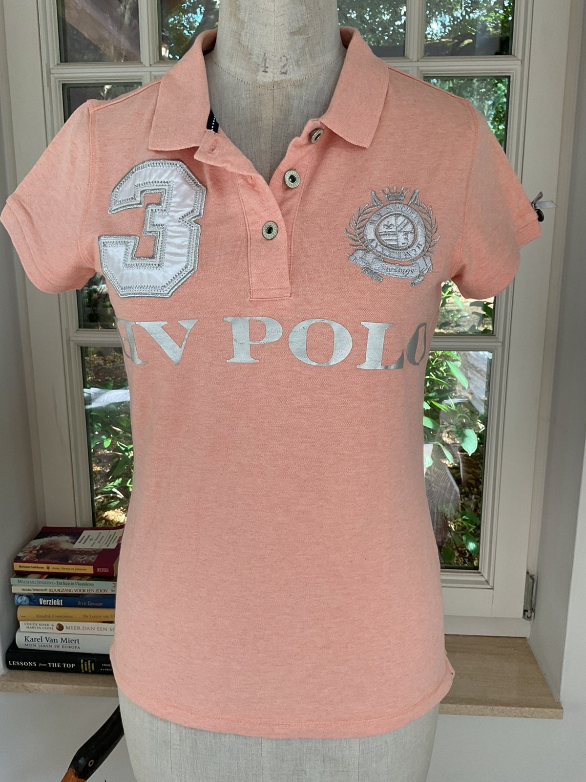 Polo van HV polo, maat S, Kleding | Dames, T-shirts, Ophalen of Verzenden, Gedragen, Maat 36 (S)