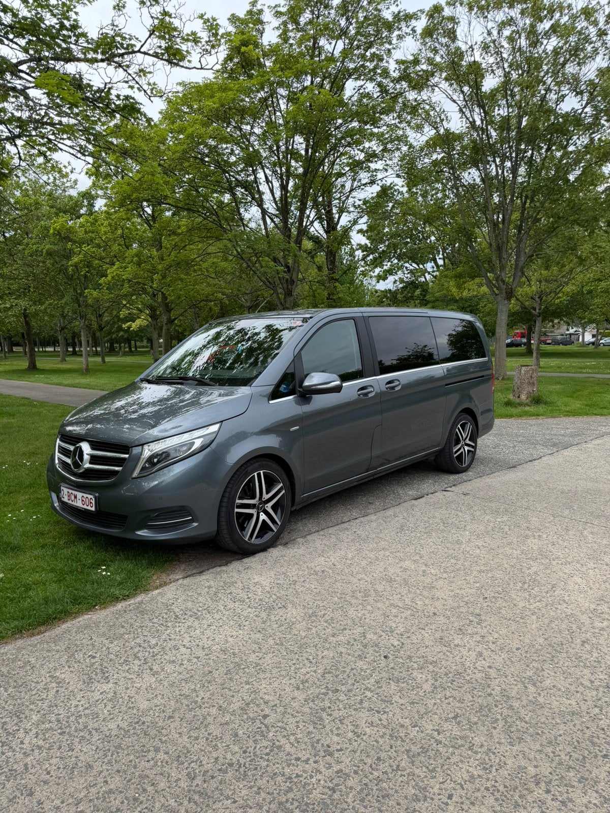 Mercedes v klasse dubbel cabine 2016 bj, Auto's, Mercedes-Benz, Automaat, 22 cc, Leder, 5 deurs