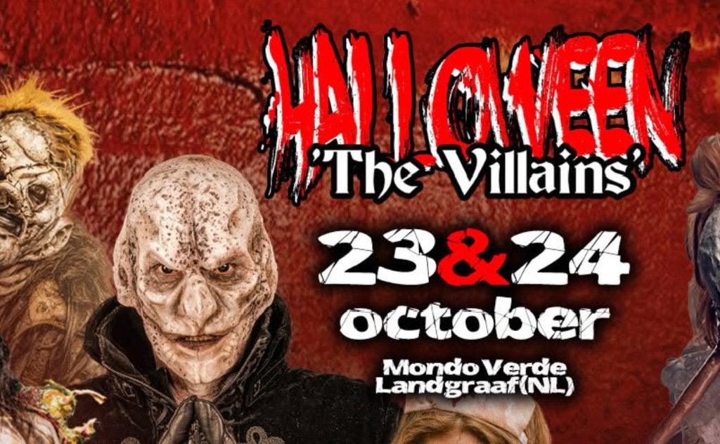 2 Tickets Halloween The Villains Mondo Verde, Twee personen, Ticket of Toegangskaart