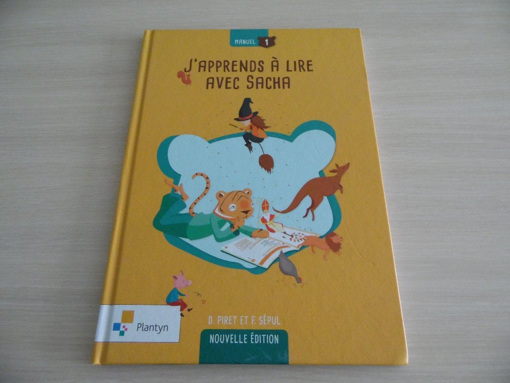 J'APPRENDS À LIRE AVEC SACHA, Livres, Garçon ou Fille, Enlèvement ou Envoi, Plantyn, Comme neuf