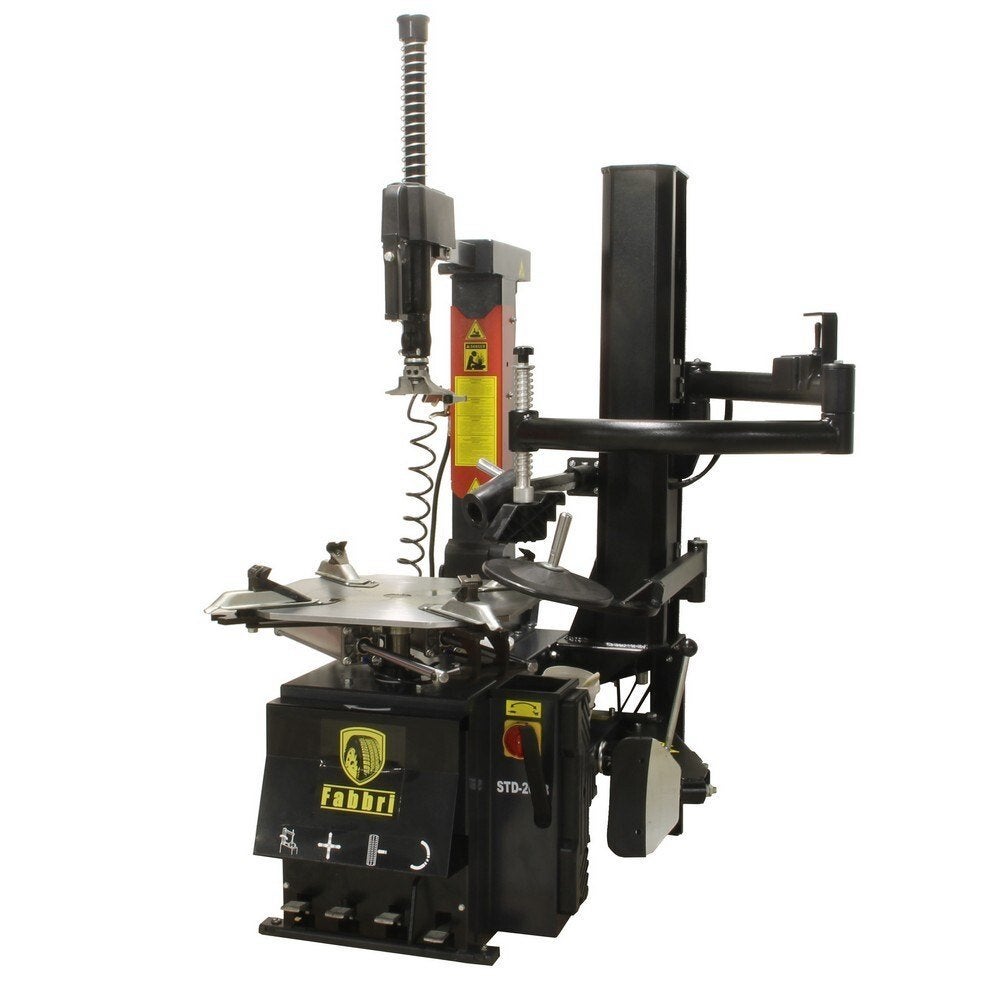 Bandendemonteermachine met hulparm 400V dubbele sneleid, Envoi