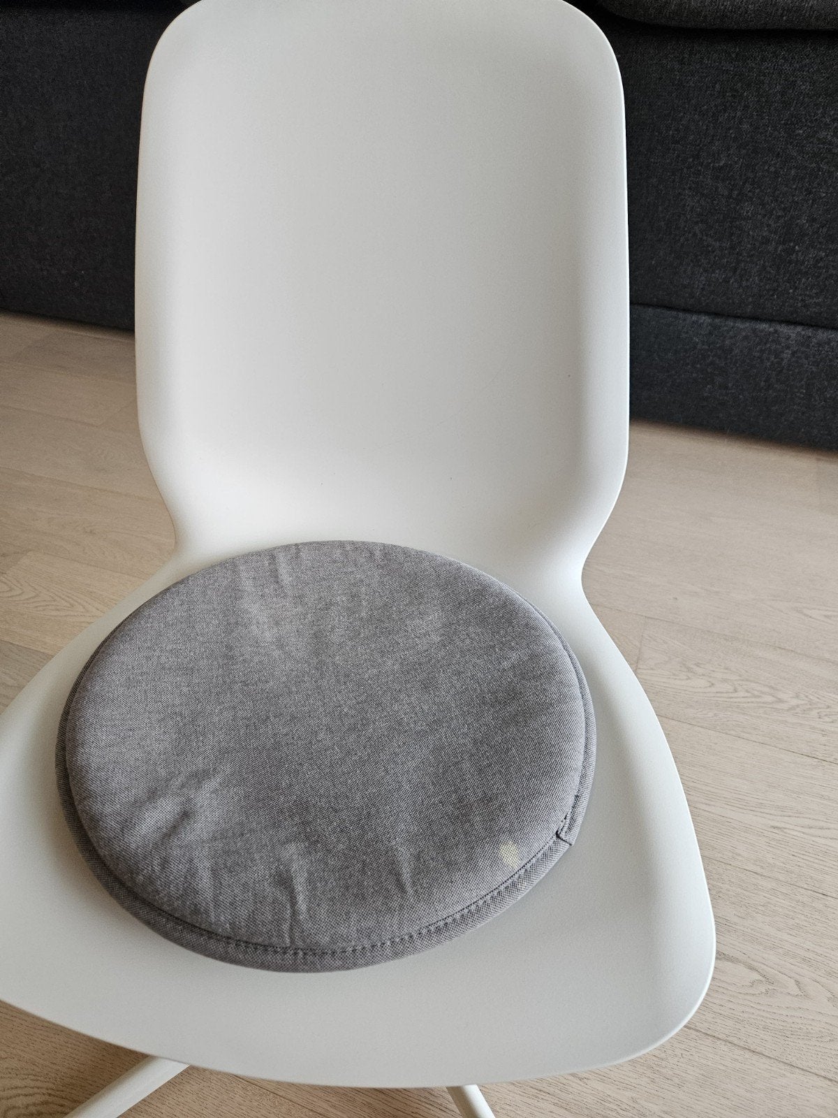 Ikea kinderbureaustoel, Huis en Inrichting, Ophalen, Kunststof, Gebruikt, Wit