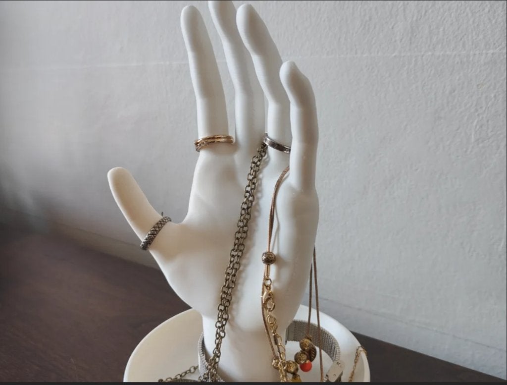 juwelen houder in vorm van hand, Handtassen en Accessoires, Ophalen of Verzenden, Nieuw, Overige kleuren, Overige materialen