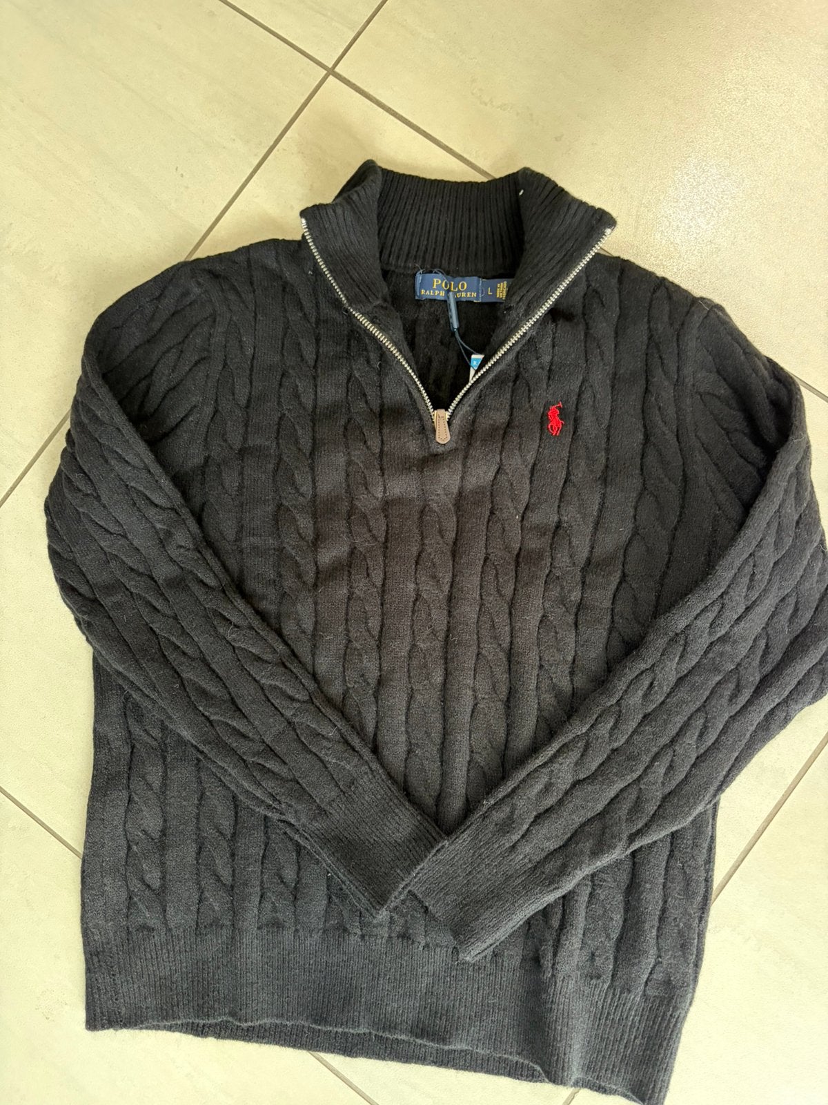 Ralph lauren quarter zip maat L nieuw met labels, Kleding | Heren, Ophalen of Verzenden, Zo goed als nieuw, Maat 52/54 (L)