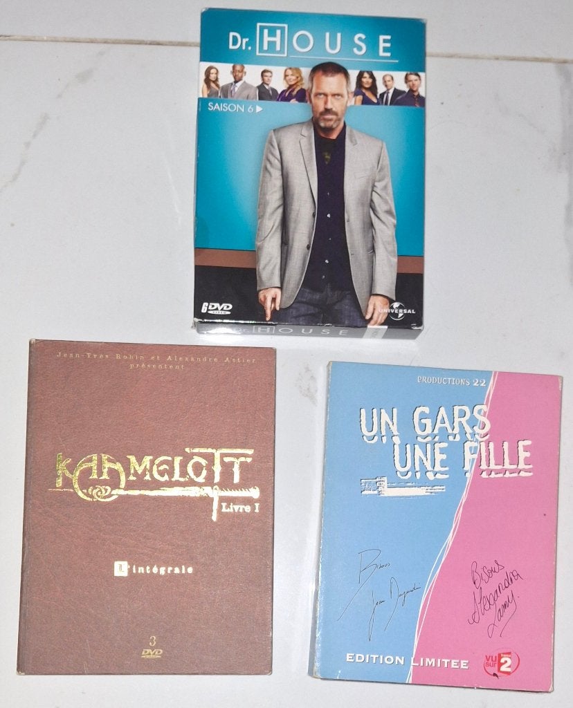DVD SERIE dr house kamelot een jongen een meisje, Alle leeftijden, Ophalen of Verzenden, Zo goed als nieuw, Seizoen 1