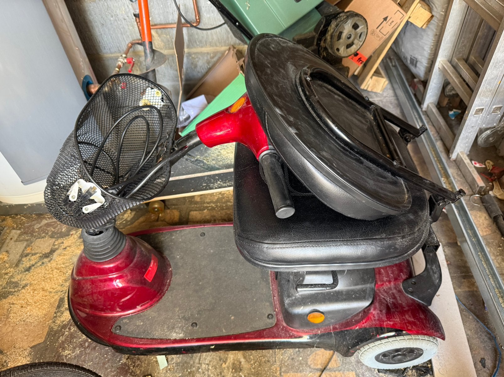 Scootmobiel, Fietsen en Brommers, Ophalen, Zo goed als nieuw