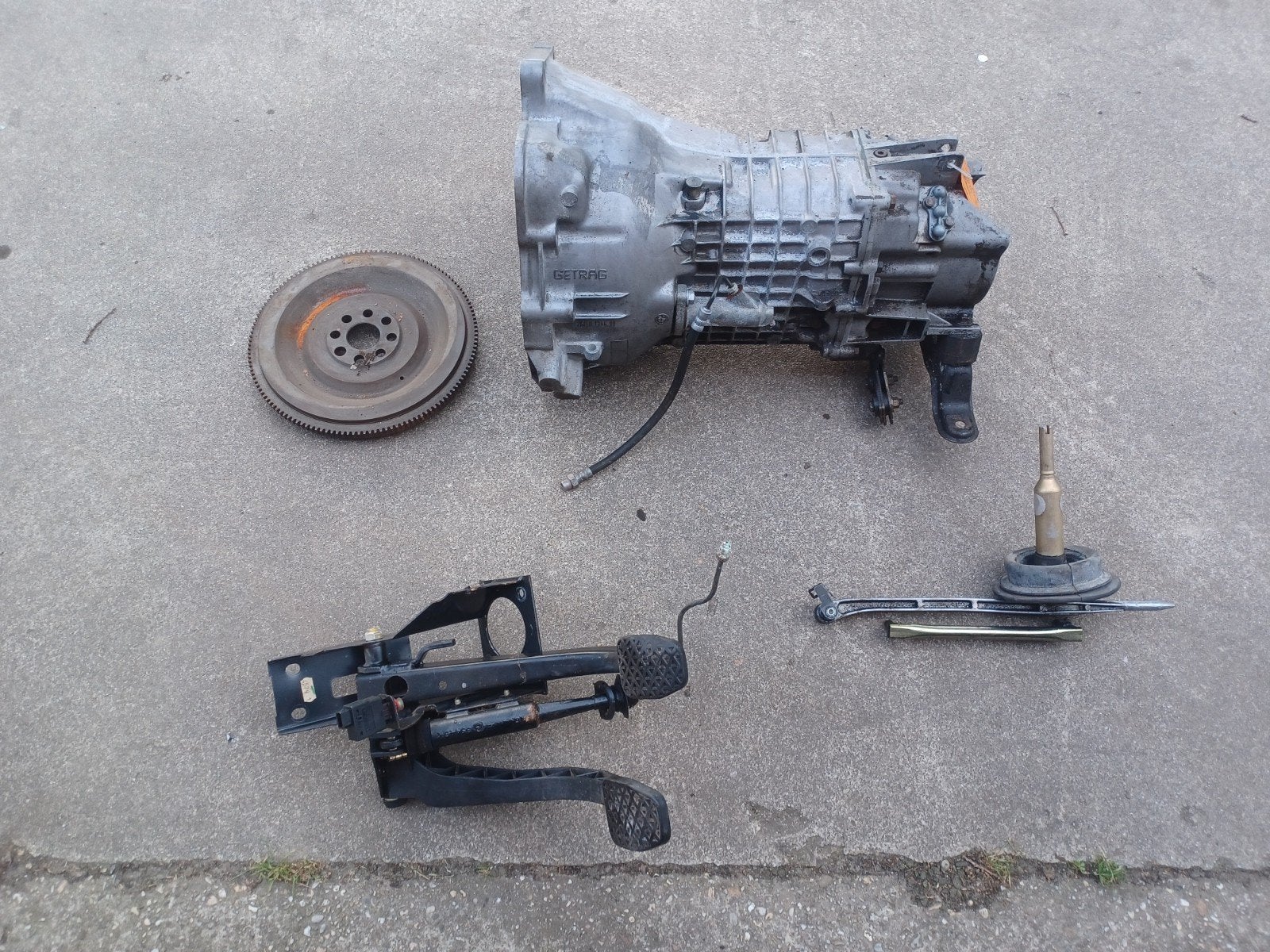 BMW e30 325i Getrag 260 versnellingsbak / ombouwset, Enlèvement, BMW