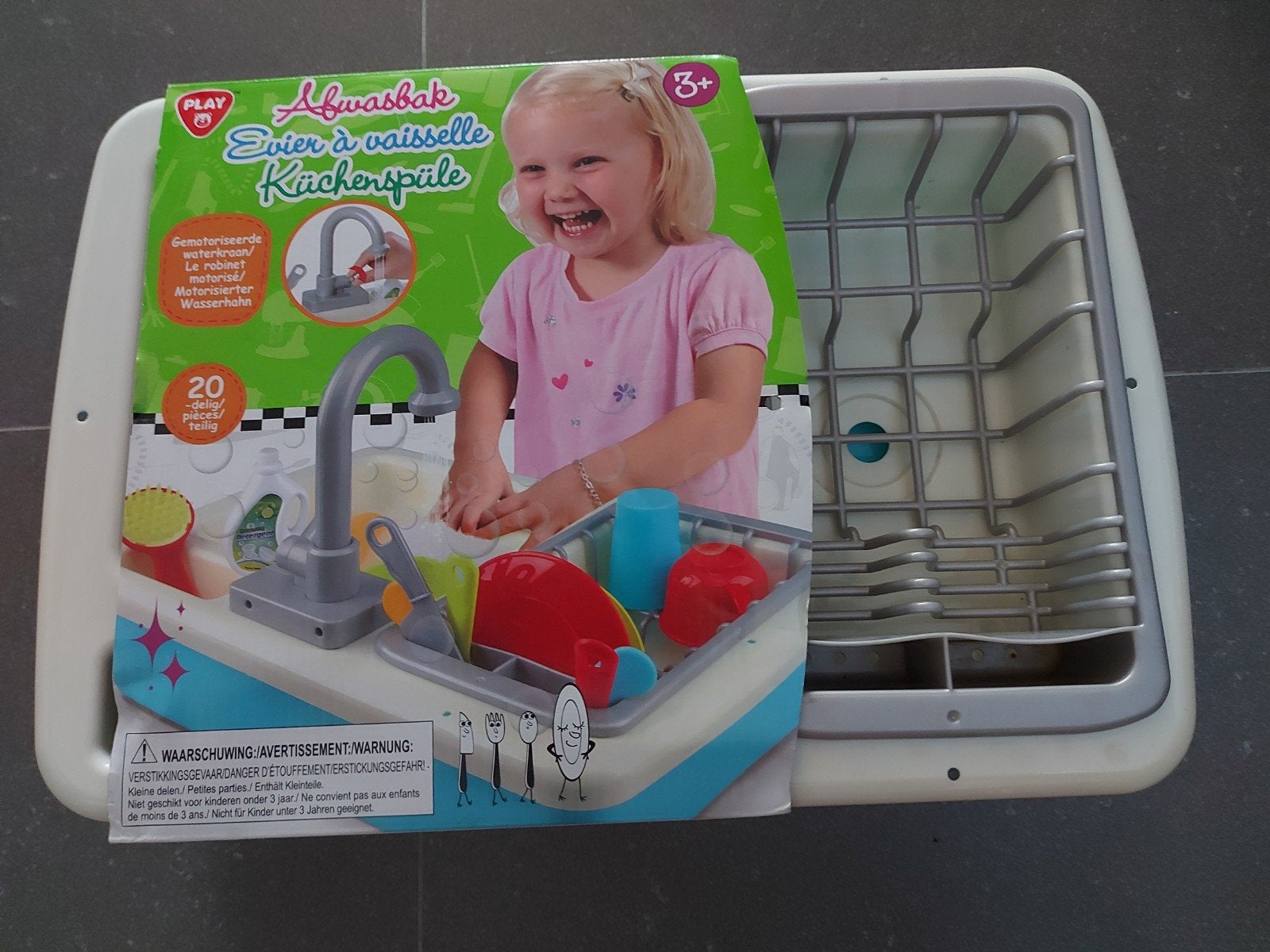 Évier pour enfants, Enlèvement ou Envoi, Utilisé, Plastique, Accessoires de cuisine de jeu