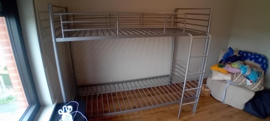 Stapelbed, 90 cm, Comme neuf, Enlèvement, Lits superposés