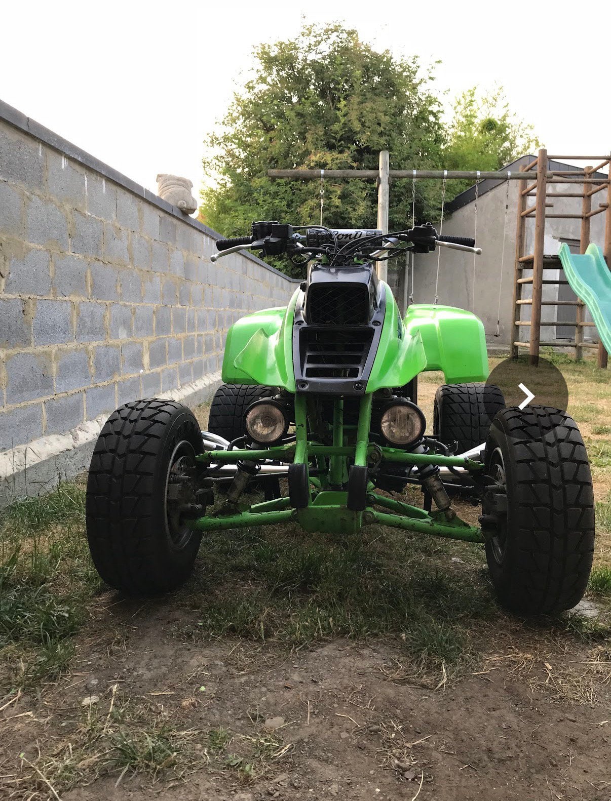 Quad kawasaki 250cc kfx, Motoren, 250 cc, 11 kW of minder, 1 cilinder
