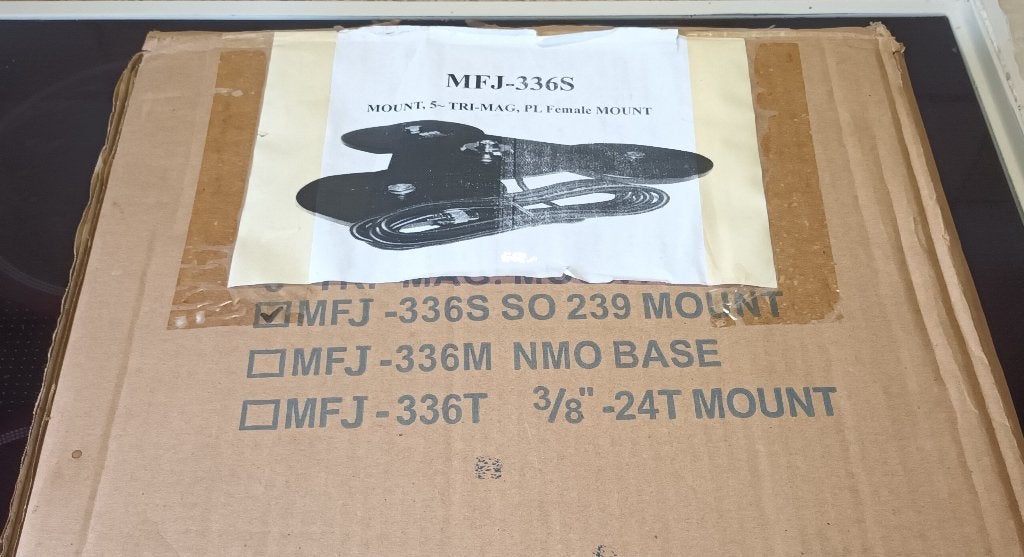 MFJ-336S, supersterke PL magneet antennevoet met 3 magneten., Enlèvement ou Envoi, Neuf, Accessoires