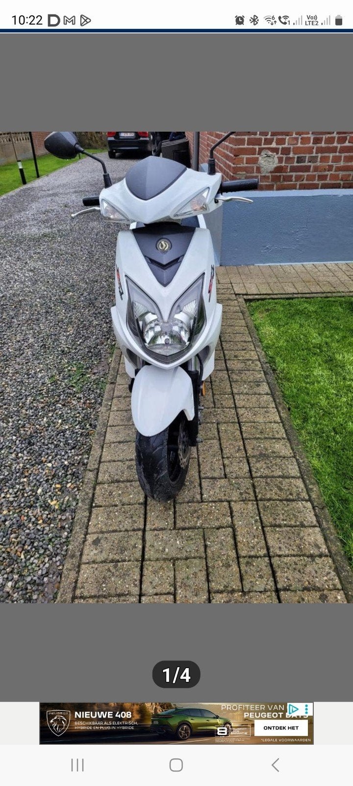Te koop SYM scooter klasse B, Ophalen