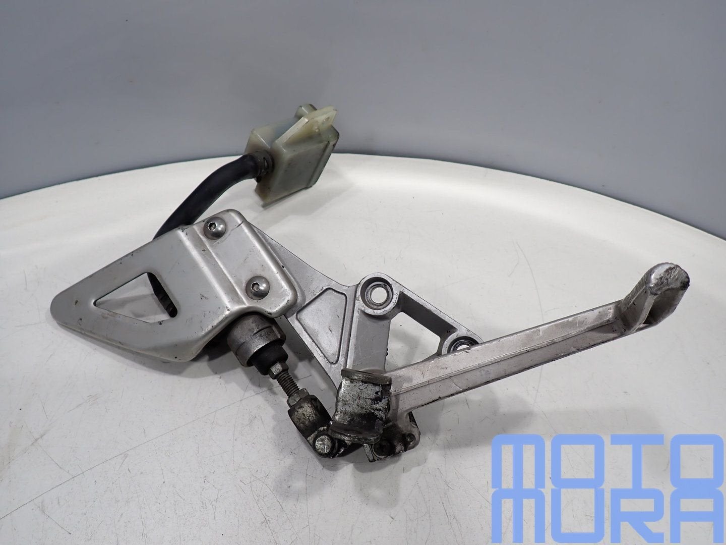 Platine repose-pied droite / rearset Suzuki GSX-R 600/750 SR, -, Utilisé, -, -
