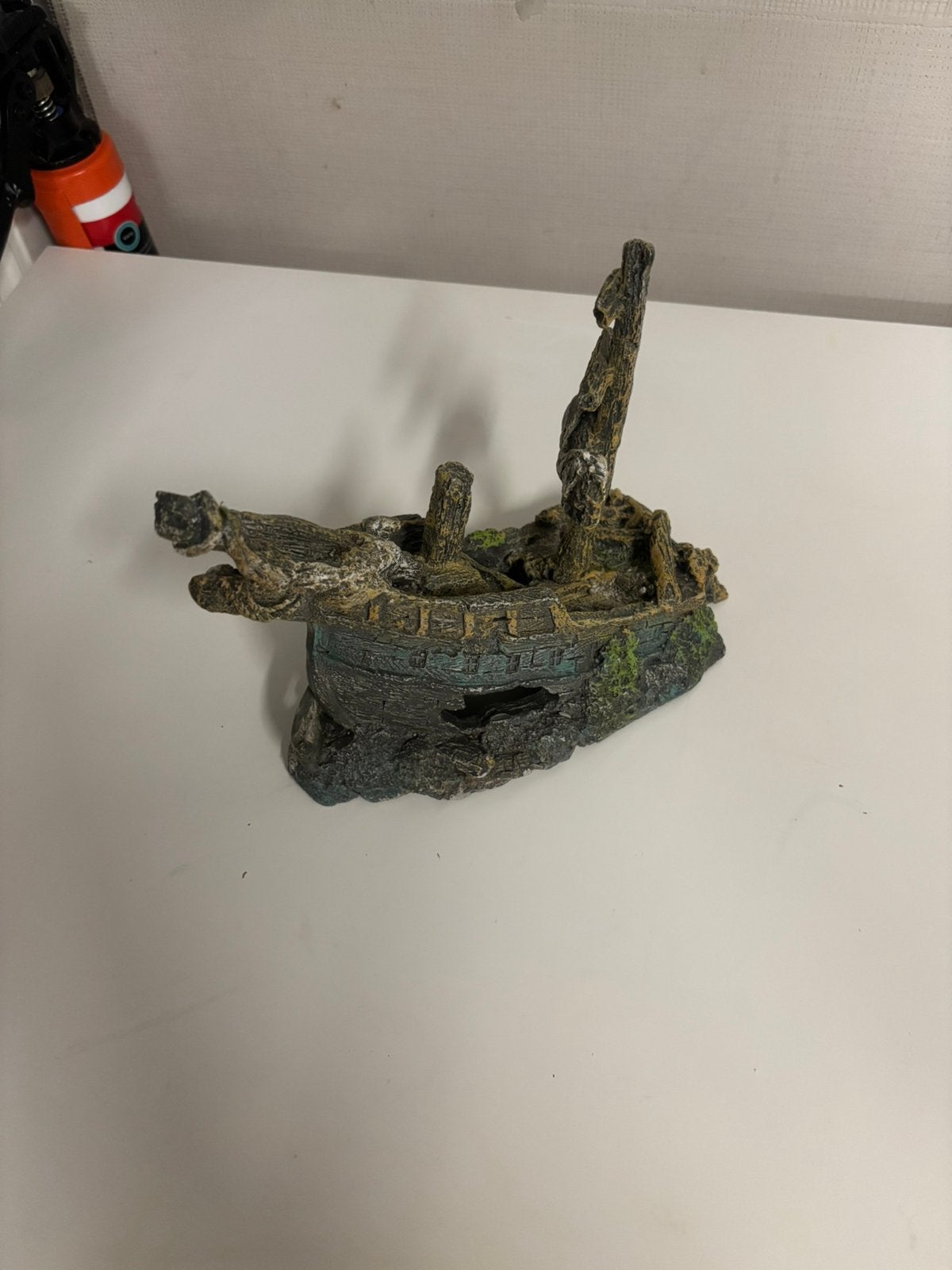 Aquariumdecoratie - Gedetailleerd Scheepswrak (€5), Animaux & Accessoires, Enlèvement, Comme neuf