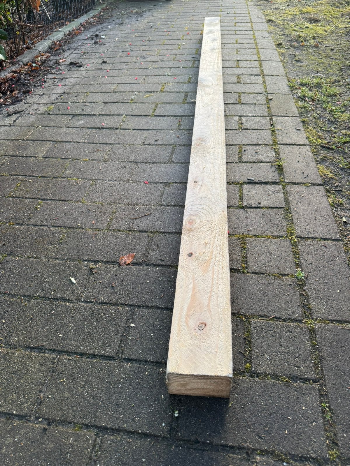 Poutres en bois robustes, Jardin & Terrasse, Enlèvement, Comme neuf, 180 à 250 cm, Poutres