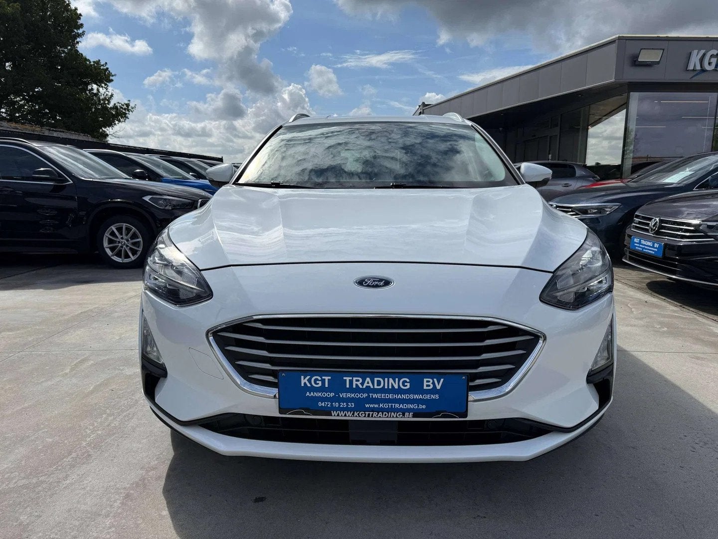 Ford Focus 1.5 TDCI AUTOMAAT CLIPPER FULL LED NAVIGATIE CAME, Auto's, Lichtsensor, Stof, 4 cilinders, Bedrijf