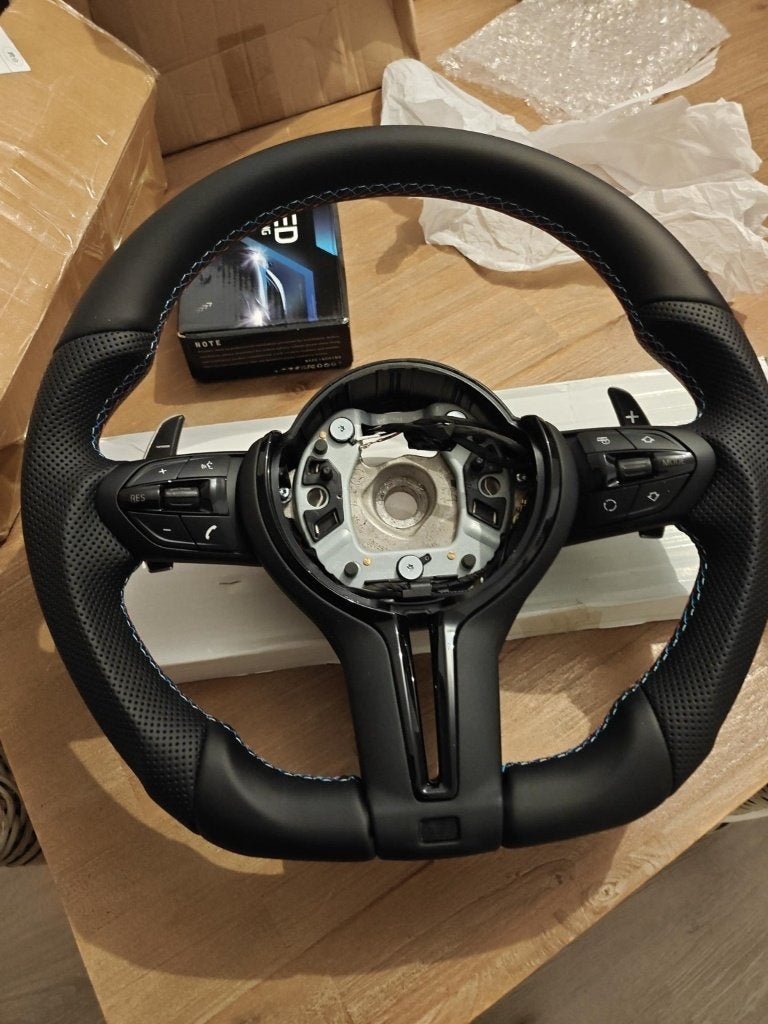 BMW M-Style sportstuur schakelpaddles + multi func knoppen, Auto-onderdelen, Ophalen of Verzenden, Nieuw, BMW