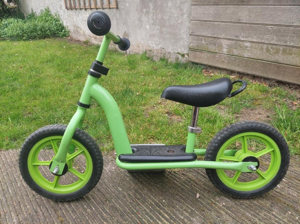 loopfiets groen, Ophalen, Gebruikt, Gewone step