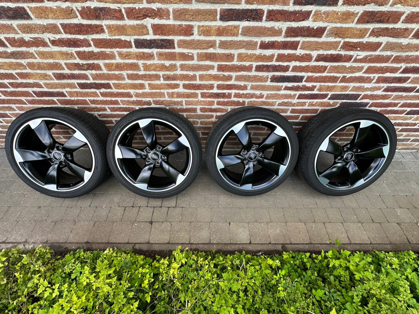 Audi Rotor Velgen 18 inch, Ophalen, 18 inch, Gebruikt, Band(en)