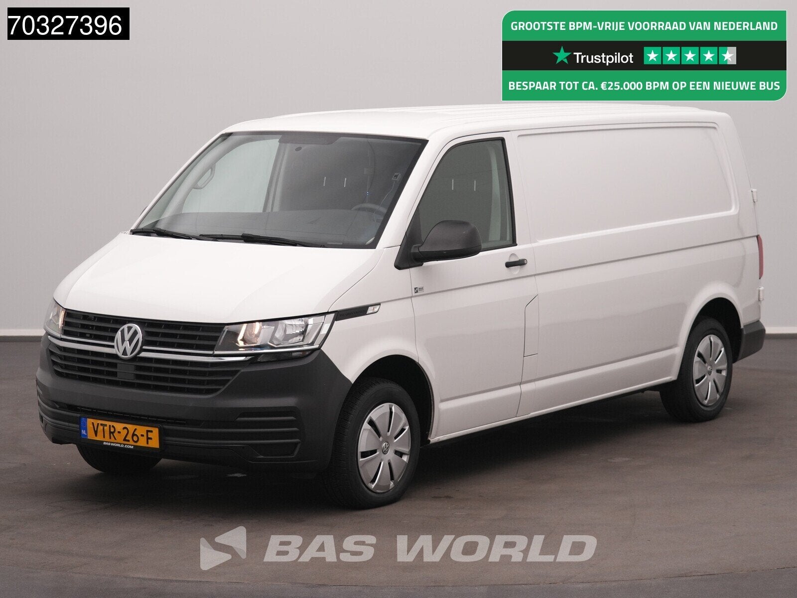 Volkswagen Transporter 110pk L2H1 Navi Airco Euro6 L2 Climat, Achat, Euro 6, Entreprise, 3 places