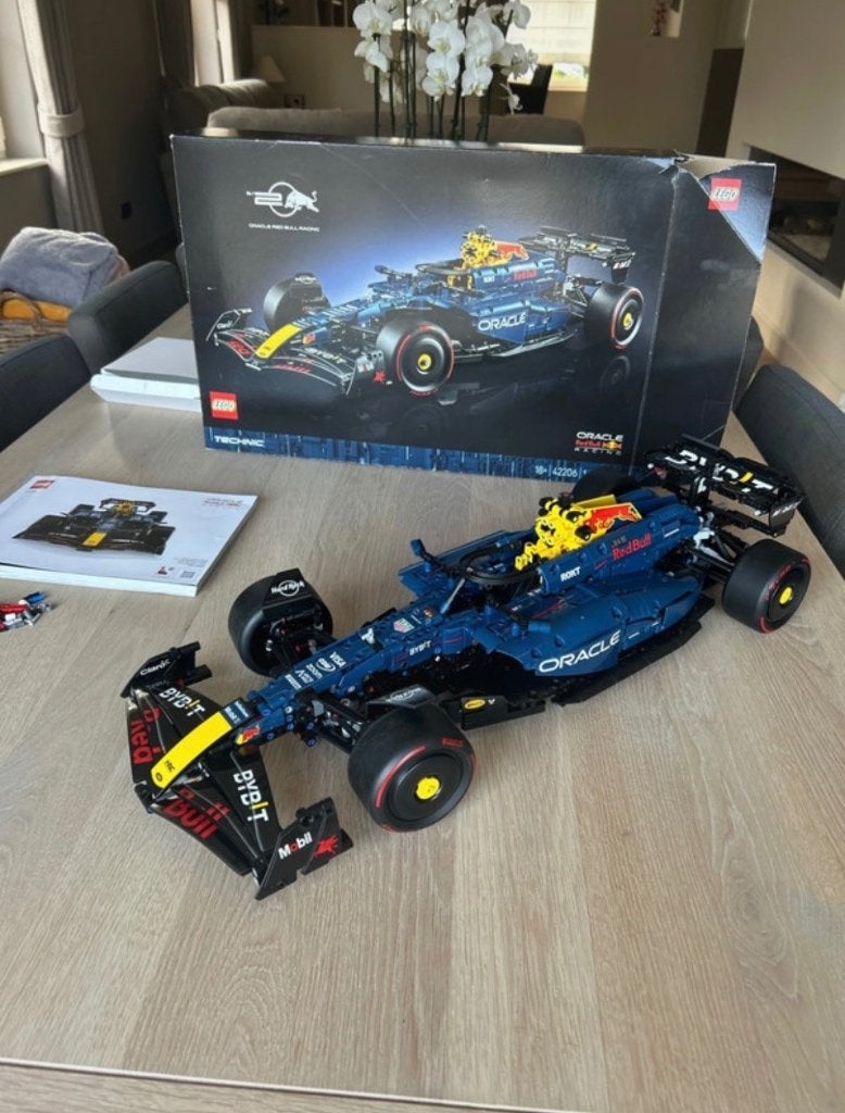 Lego Technic Red Bull F1 42206, Lego, Ensemble complet, Comme neuf, Enlèvement
