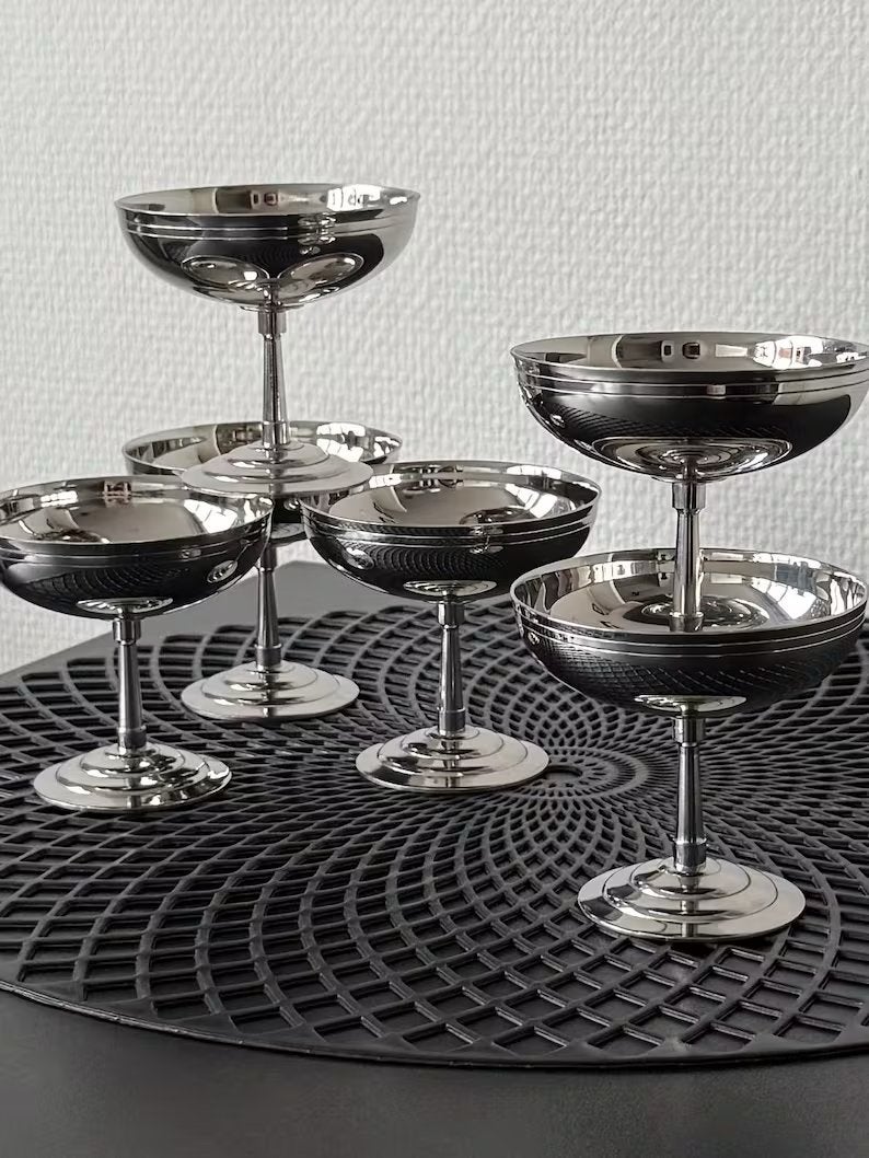 glacée en acier inoxydable Letang Remy Champagne vintage, Enlèvement ou Envoi, Comme neuf, Autres matériaux, Autres styles