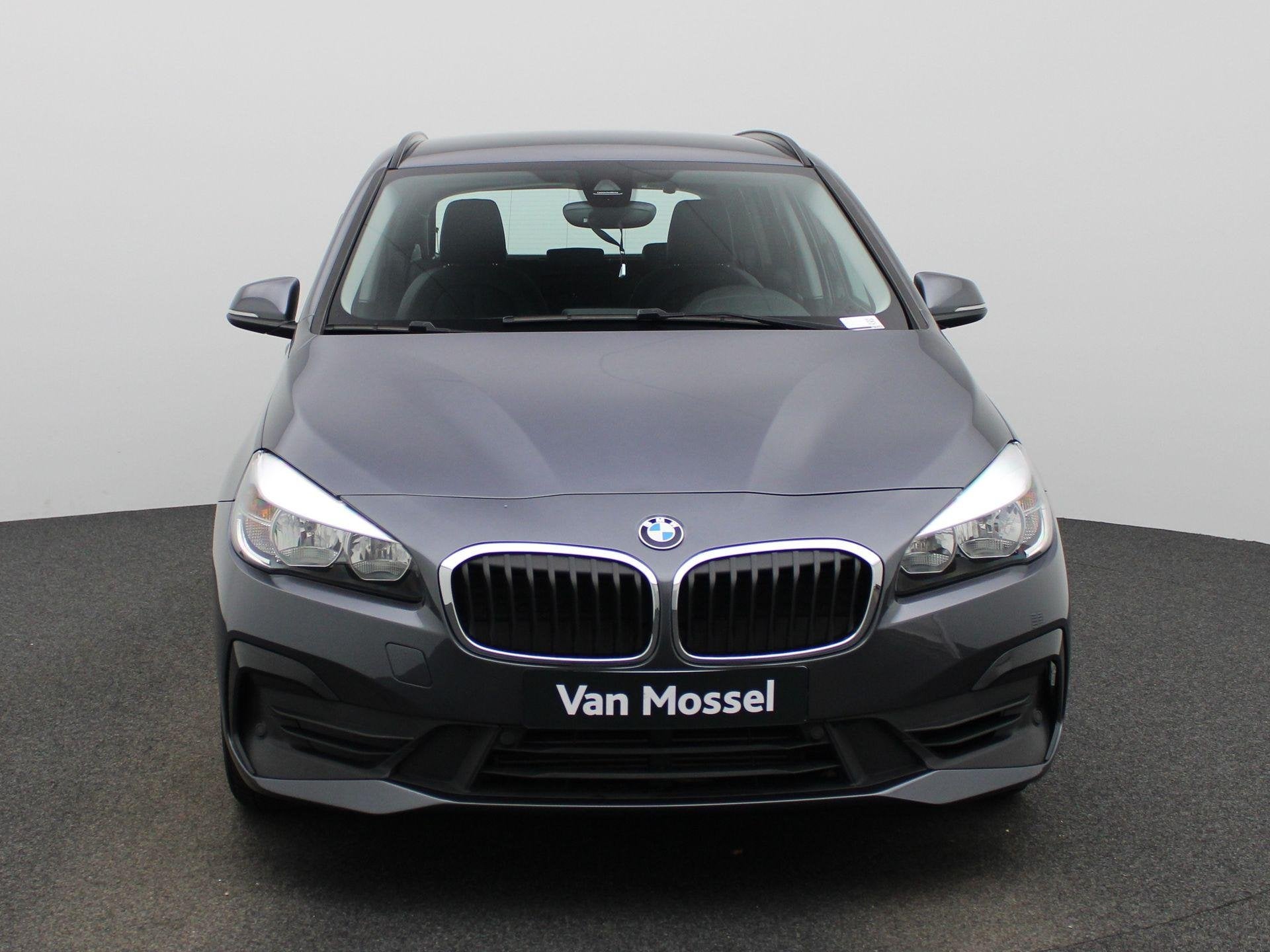 BMW 2 Reeks Active Tourer 218i Leer | LMV | Automaat | Cruis, Auto's, BMW, Zwart, 136 pk, Bedrijf, 3 cilinders