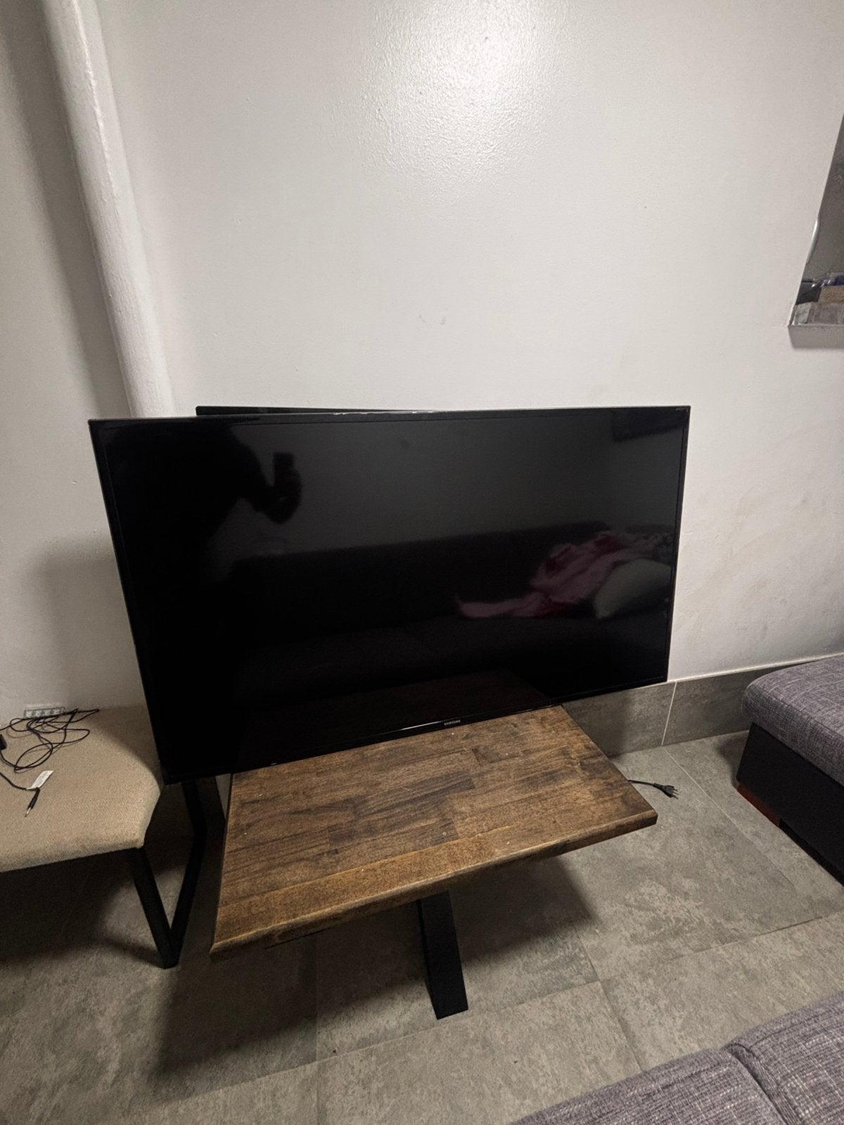 Samsung TV 55 Inch, TV, Hi-fi & Vidéo, Télévisions, LED, 50 Hz, Comme neuf, Enlèvement