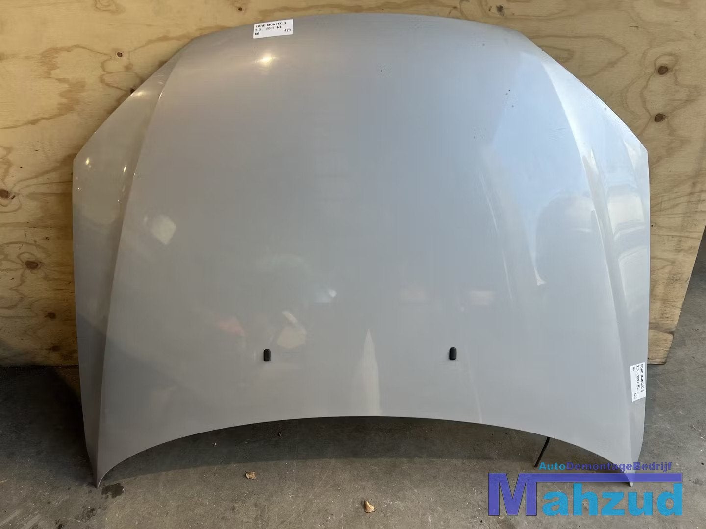 FORD MONDEO 3 zilver 60 6O motorkap 2000-2007, Auto-onderdelen, Gebruikt, Info@ford.com, Ford, Motorkap