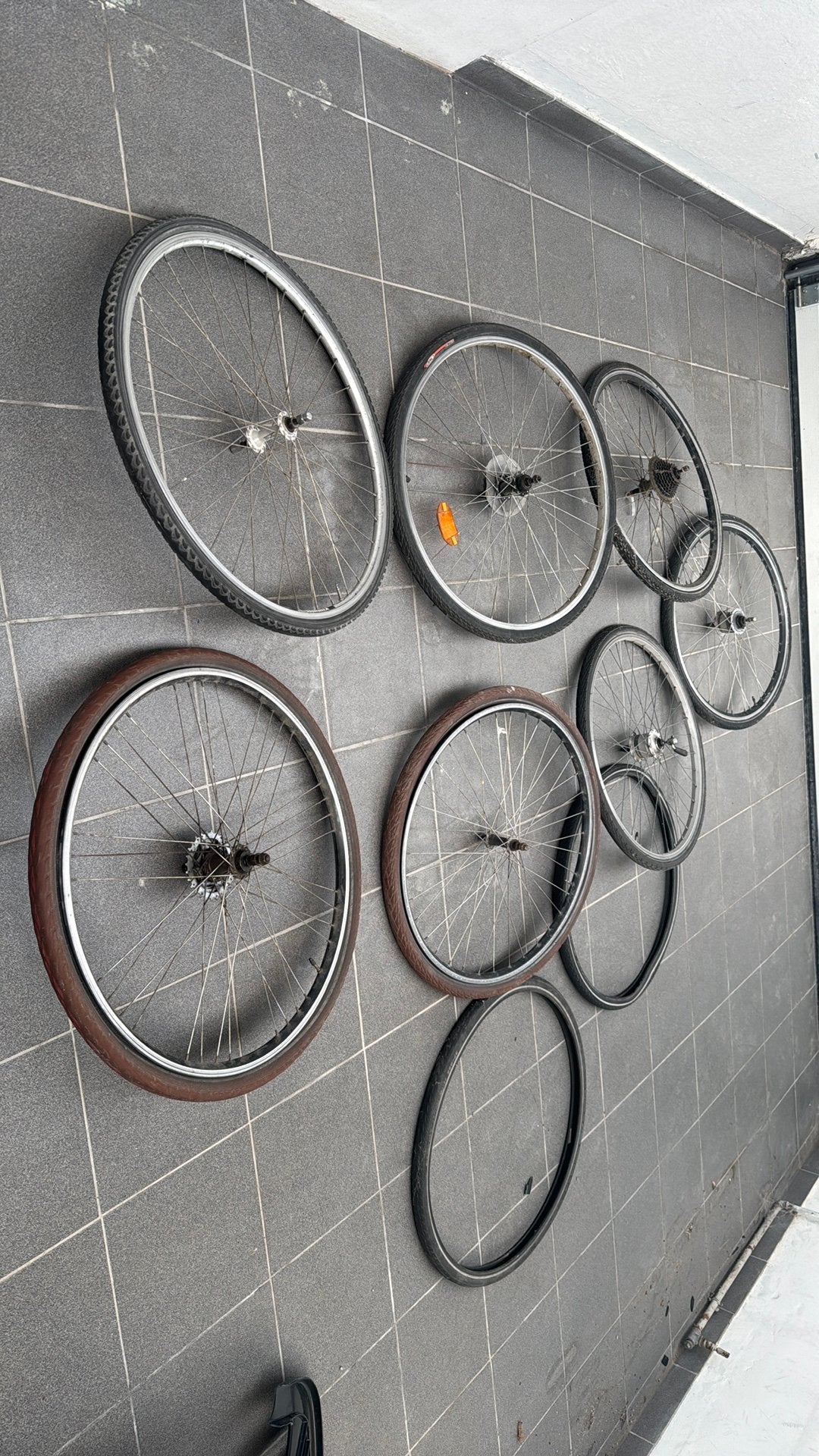 Roues de vélo, Enlèvement, Comme neuf