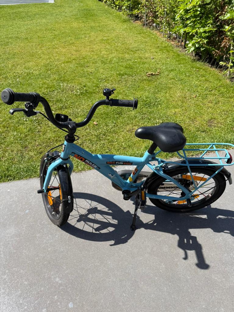 Bike Fun Kids 16 inch, Fietsen en Brommers, Ophalen, Zo goed als nieuw, Terugtraprem, 16 inch