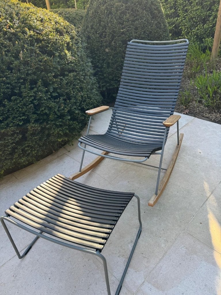 Schommelstoel, Tuin en Terras, Ophalen, Zo goed als nieuw, Aluminium