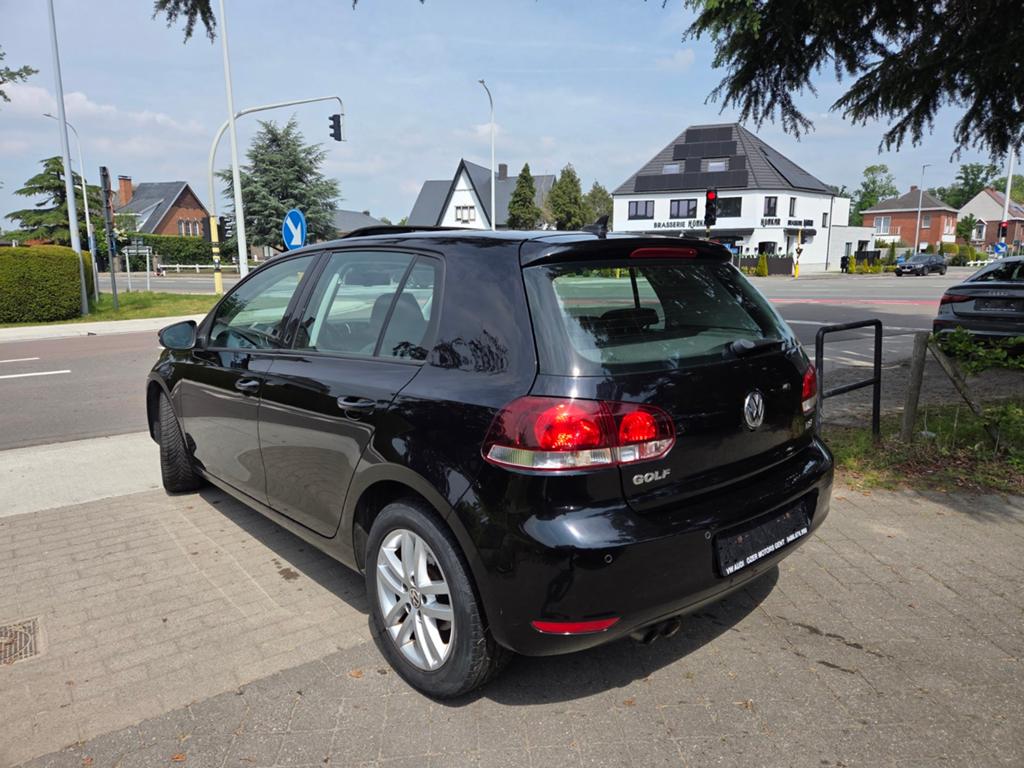 Volkswagen Golf 1.4TSI HIGHLINE weinig kmss! Opendak airco, Auto's, Volkswagen, Euro 5, Zwart, 4 cilinders, Alcantara