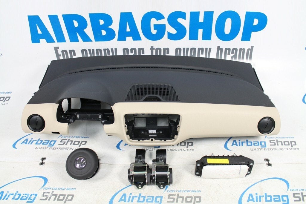 Airbag kit - Tableau de bord beige Volkswagen Up (2012-2016), Enlèvement ou Envoi, Utilisé