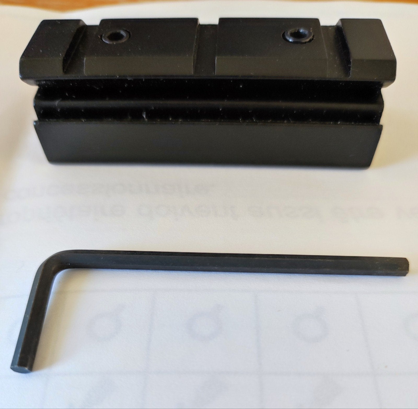 Conversion De Rail De 11 Mm vers 20 Mm,, Ophalen, Zo goed als nieuw